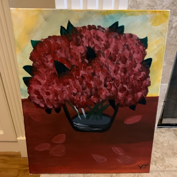 Flower Art Piece - Picture 2 of 3